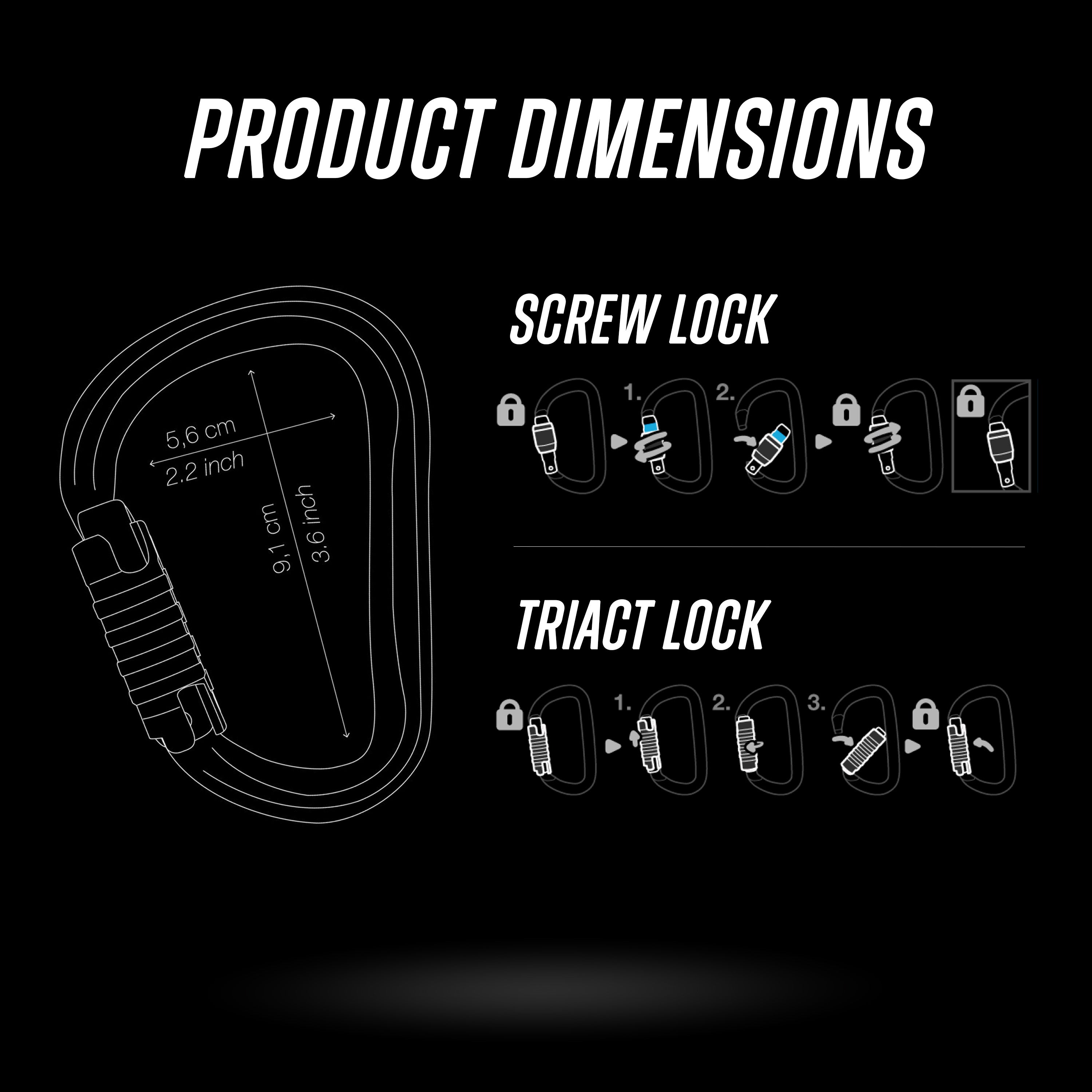 Petzl - WILLIAM Carabiner