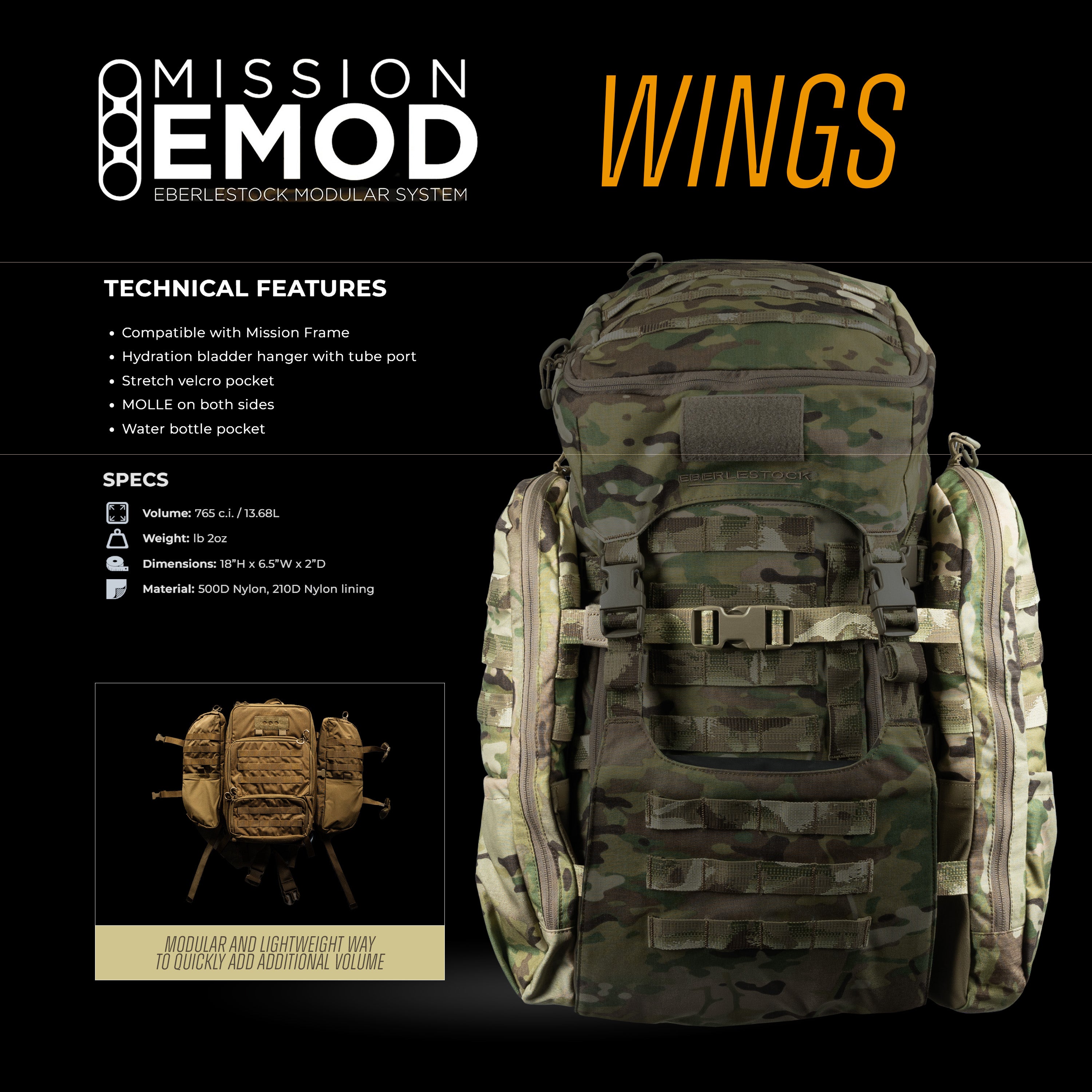 Eberlestock - Mission Wings