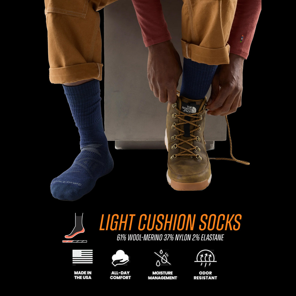 Smartwool - Work Tall Crew Socks LC