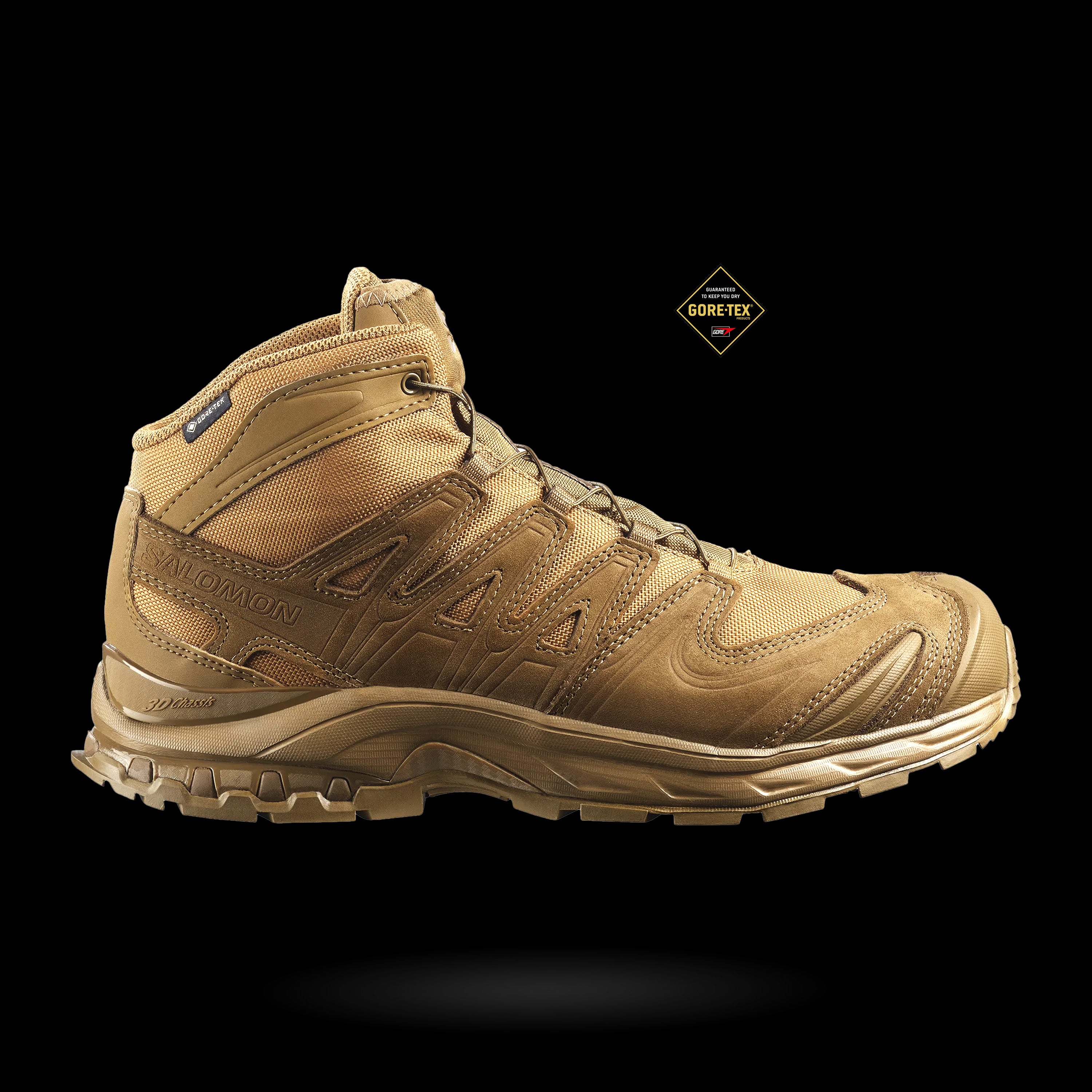 Salomon XA Forces Mid GTX | Waterproof Tactical Boot | Carcajou
