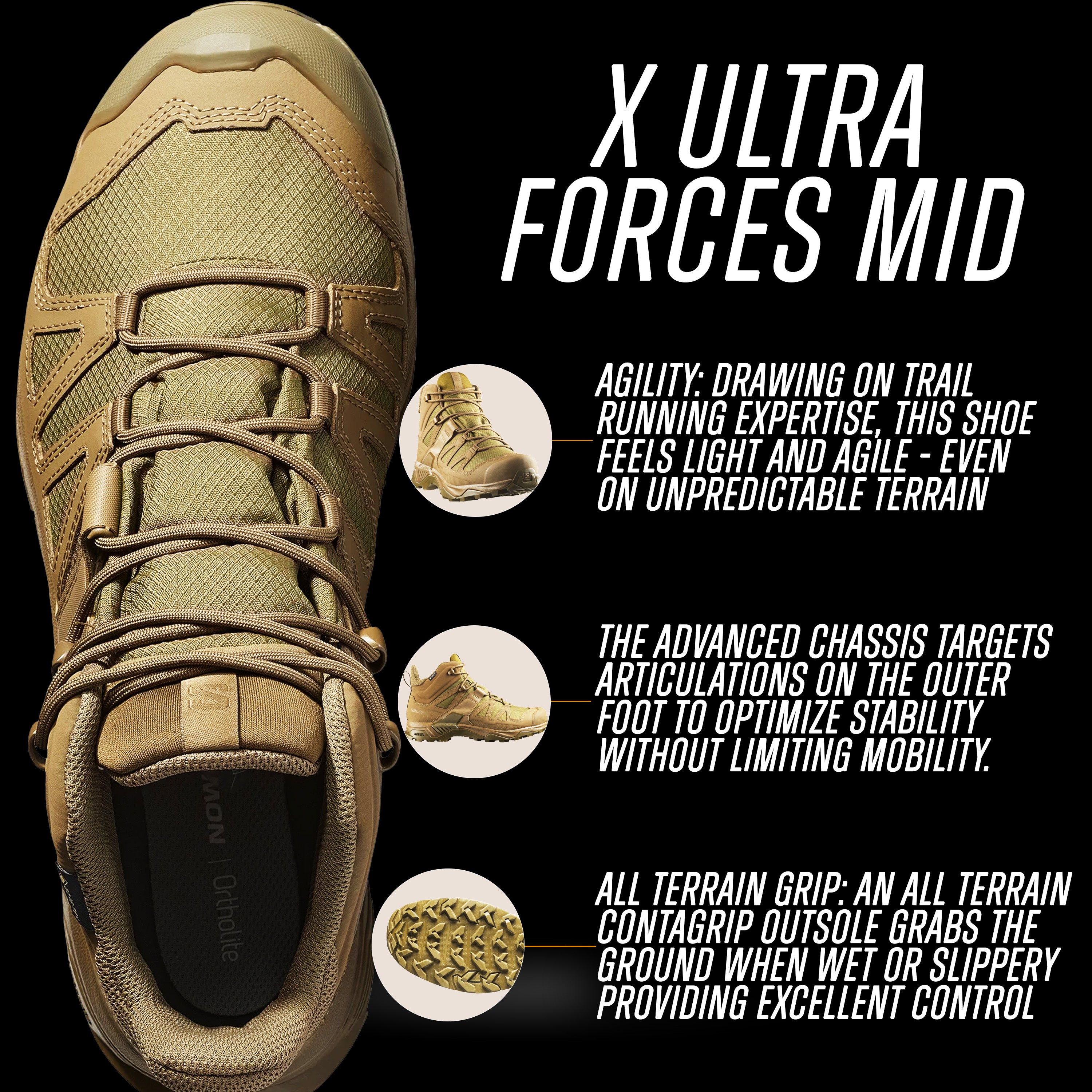 Salomon - X ULTRA FORCES MID