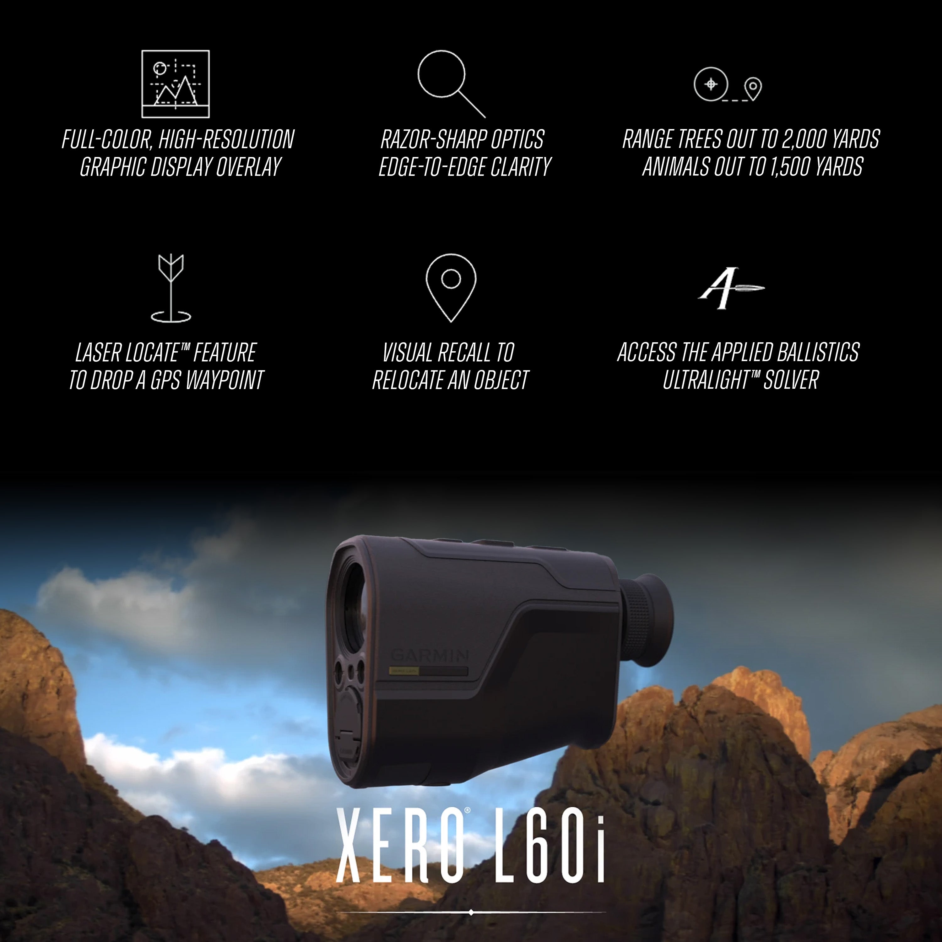 Garmin - Xero® L60i Laser Rangefinder