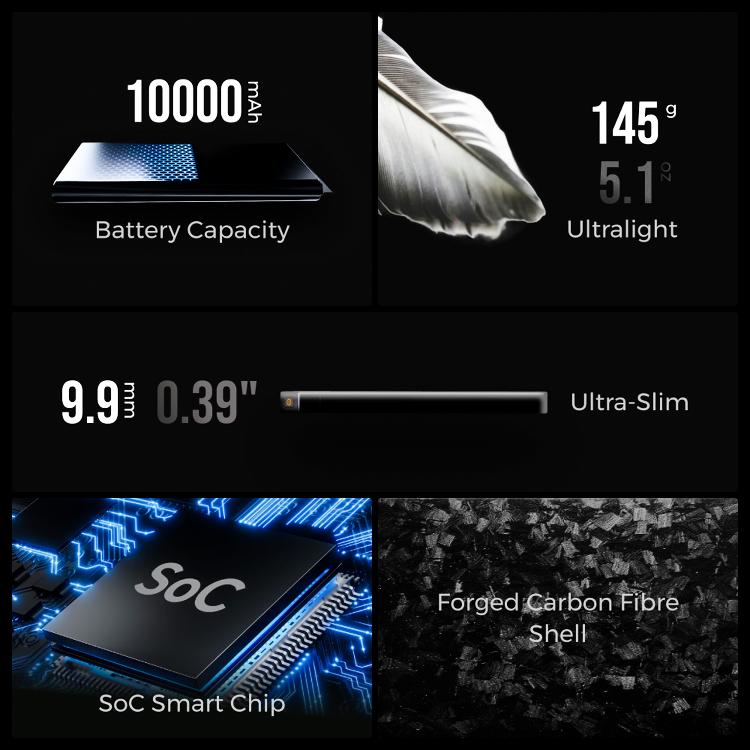 Flextail - Zero Power Bank 10,000mAh
