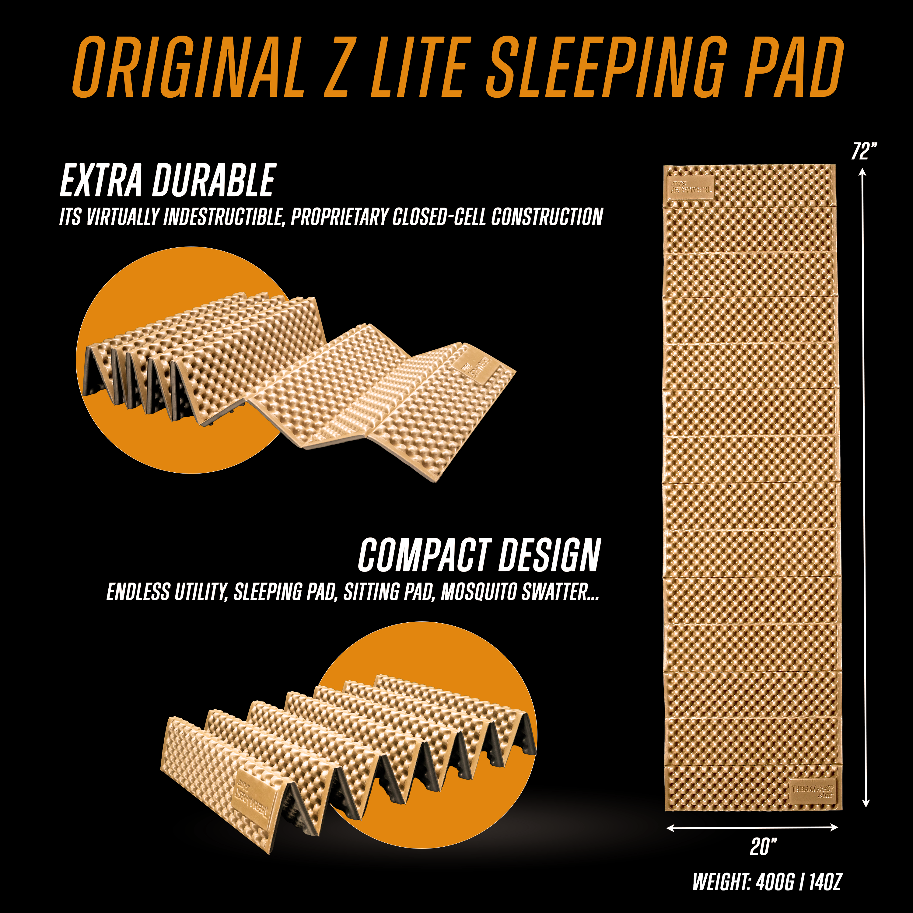Therm-a-Rest - Original Z Lite Sleeping Pad