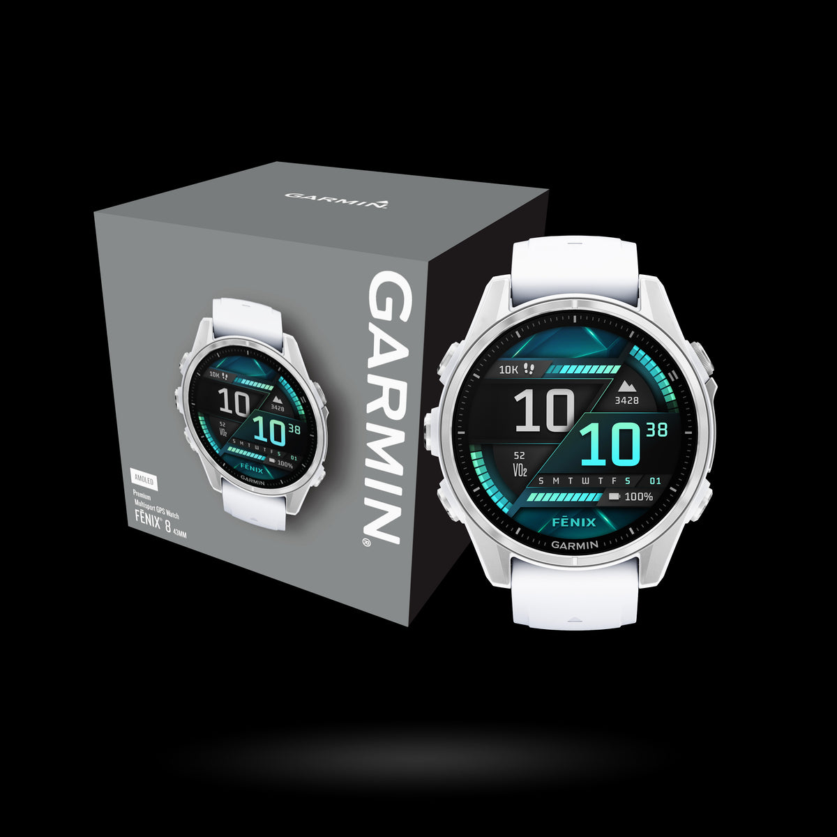 Garmin - fēnix® 8 - 43 mm AMOLED