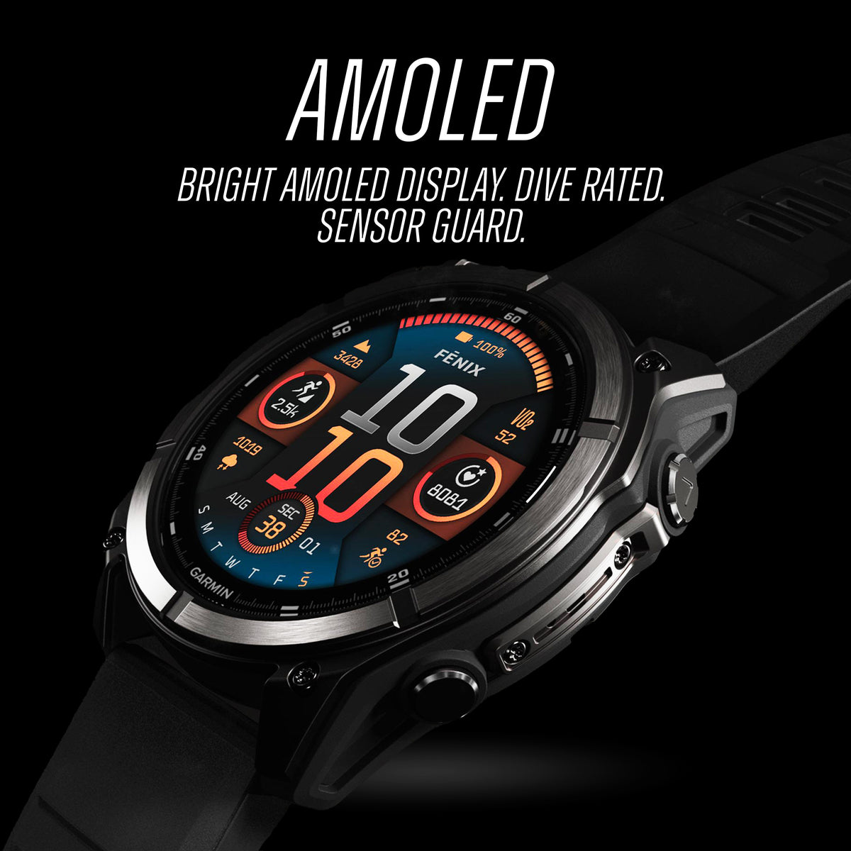 Garmin - fēnix® 8 - 43 mm AMOLED