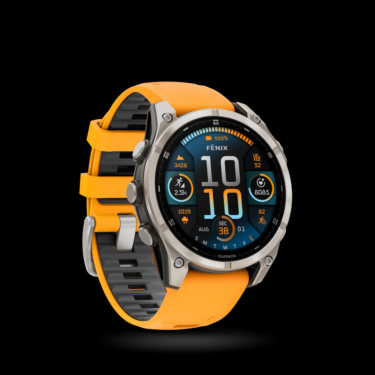Garmin - fēnix® 8 - 47 mm AMOLED - Sapphire