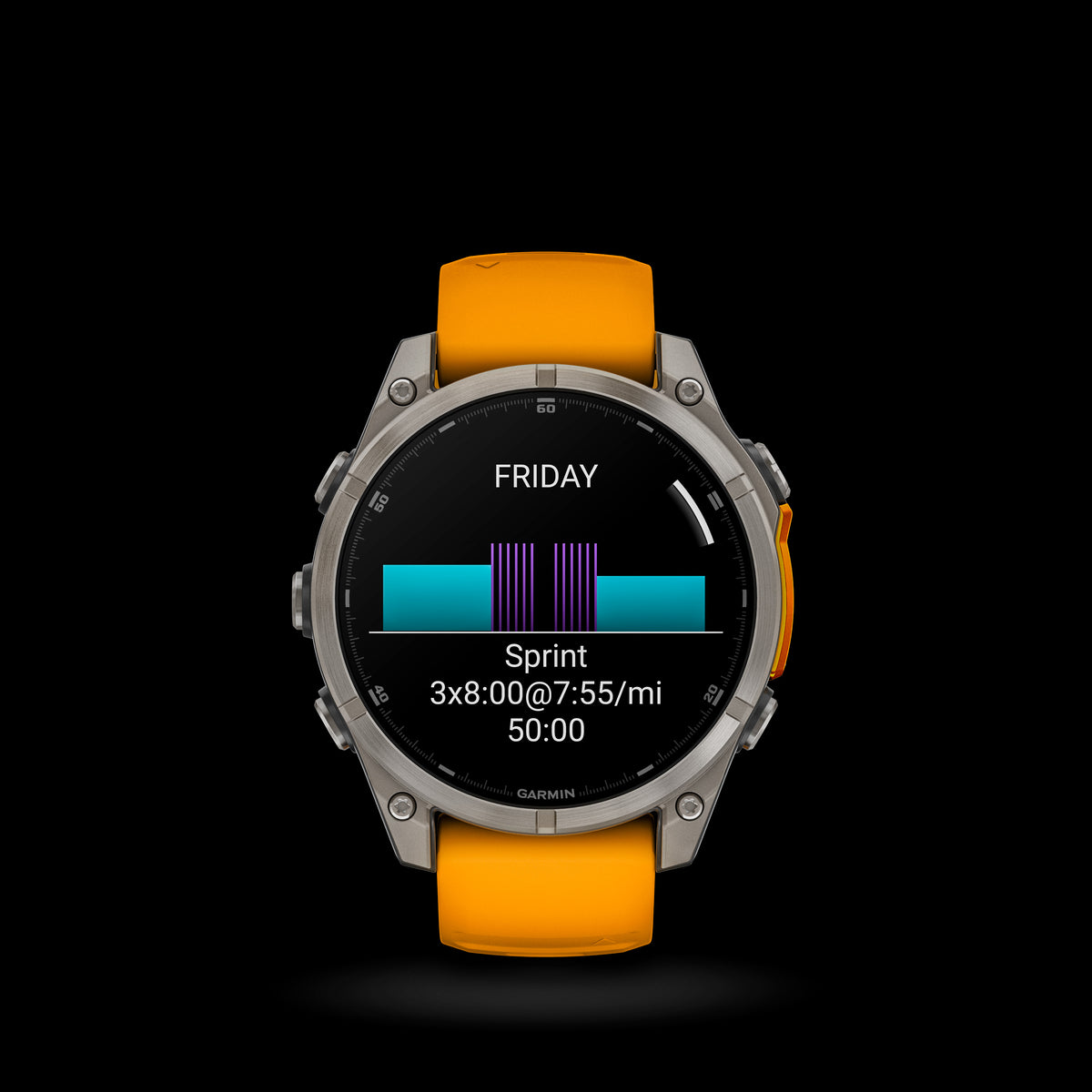 Garmin - fēnix® 8 - 47 mm AMOLED - Sapphire