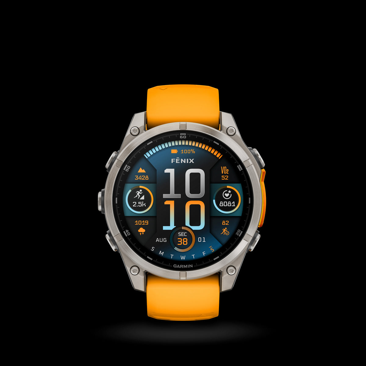 Garmin - fēnix® 8 - 47 mm AMOLED - Sapphire