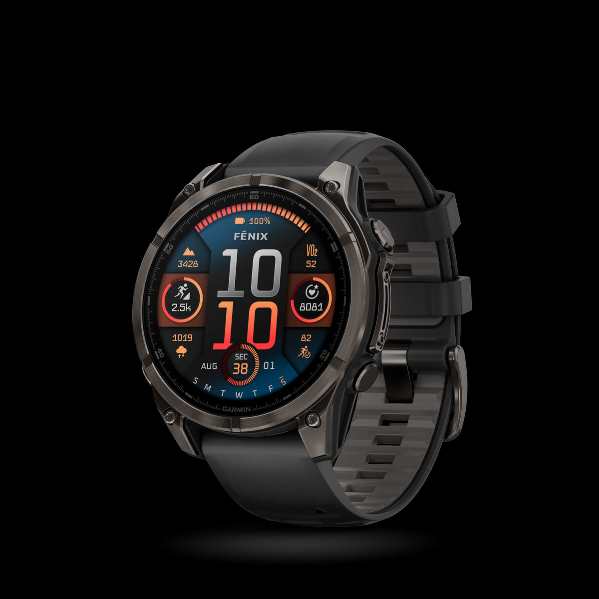 Garmin - fēnix® 8 - 47 mm AMOLED - Sapphire