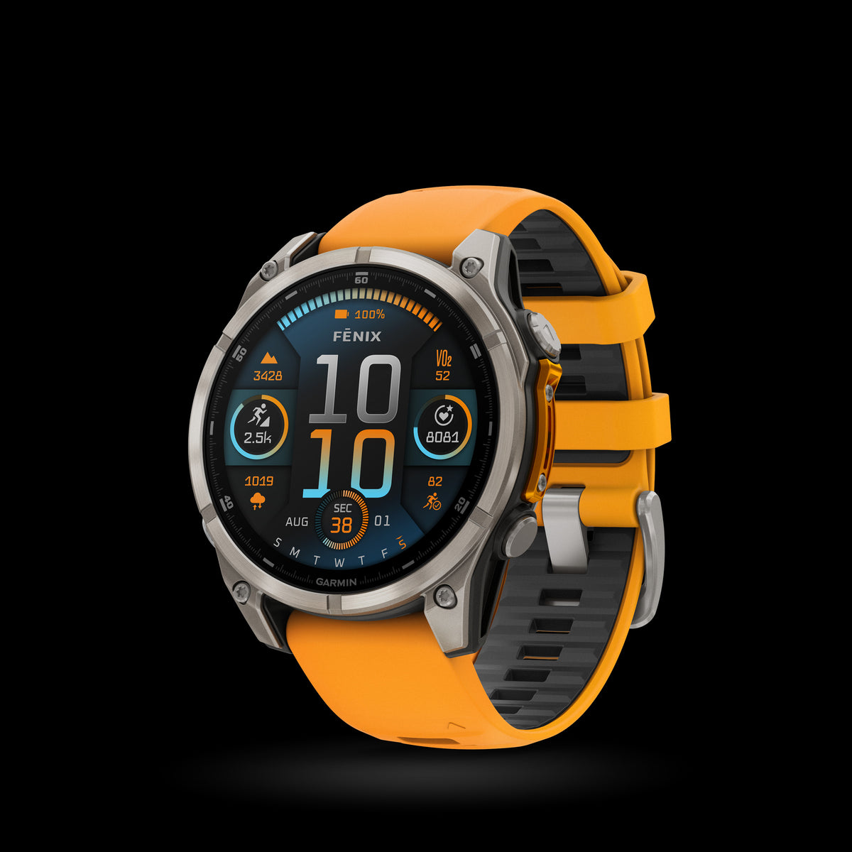 Garmin - fēnix® 8 - 47 mm AMOLED - Sapphire