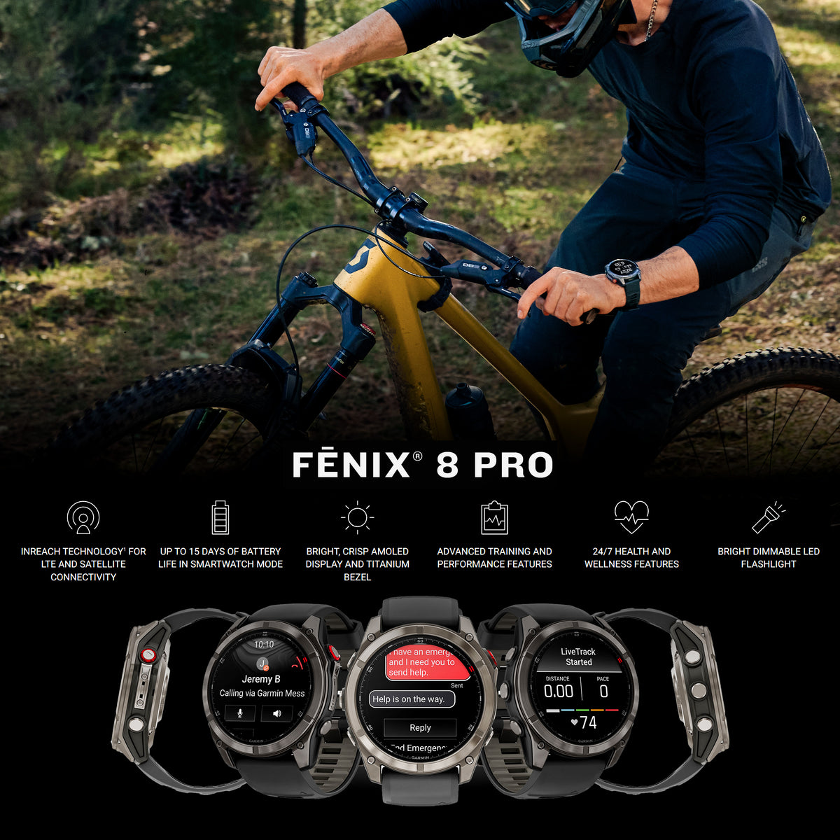 Garmin - fēnix® 8 PRO - 47 mm AMOLED