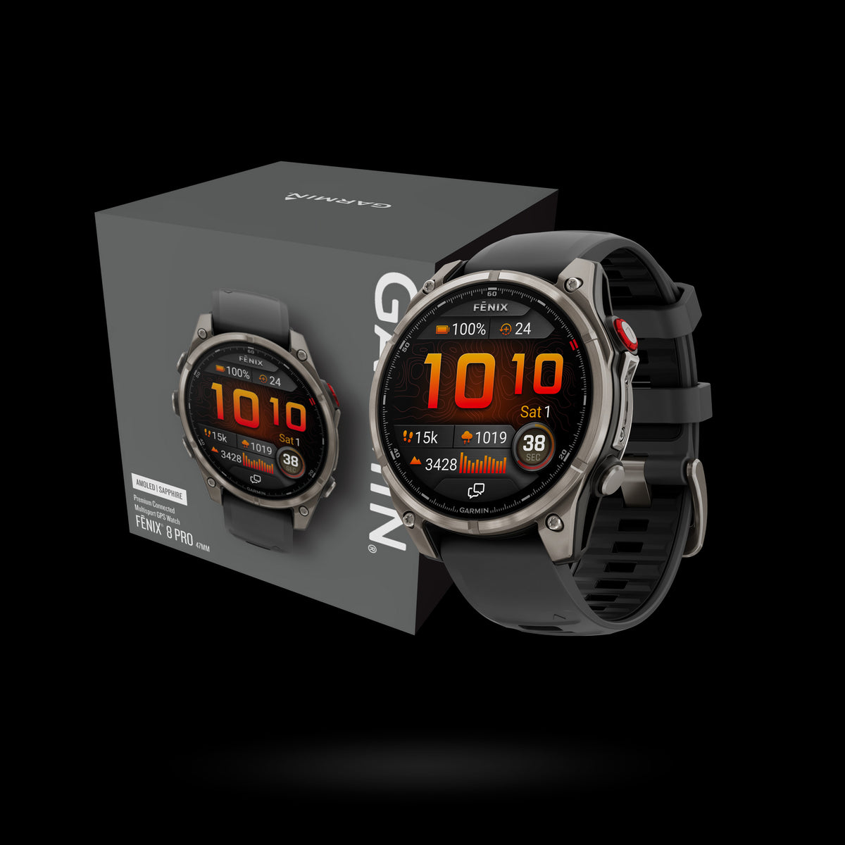 Garmin - fēnix® 8 PRO - 47 mm AMOLED