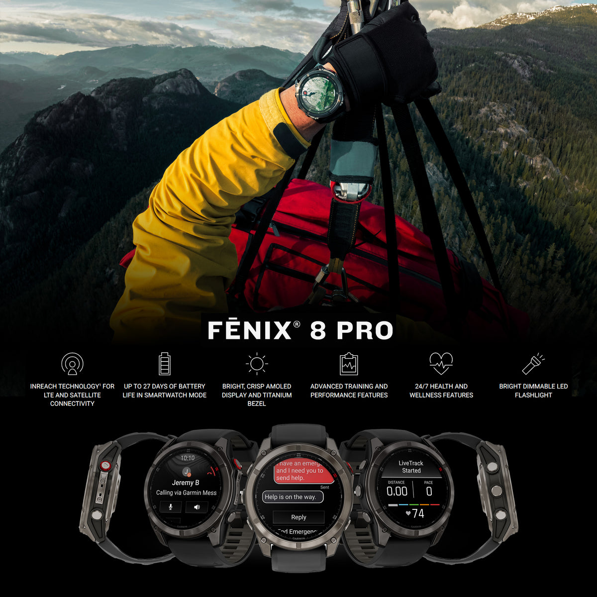 Garmin - fēnix® 8 PRO - 51 mm AMOLED