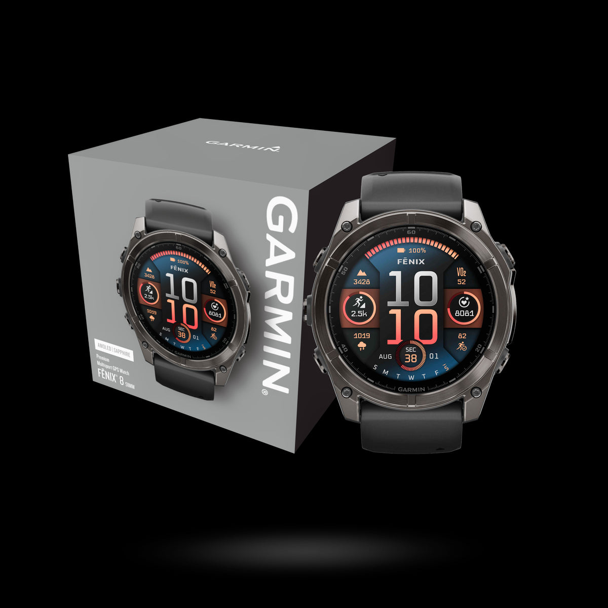 Garmin - fēnix® 8 - 51 mm AMOLED