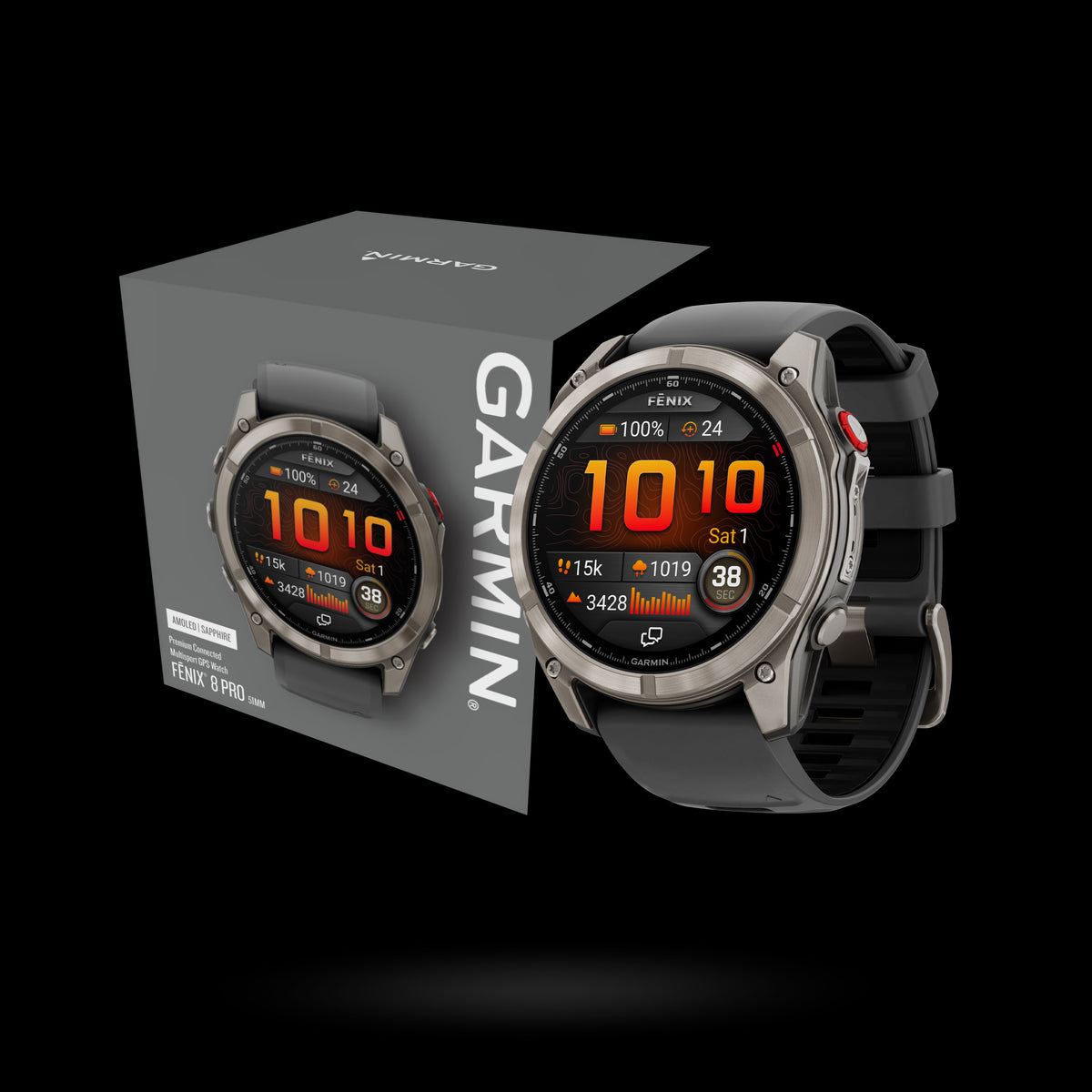Garmin - fēnix® 8 PRO - 51 mm AMOLED