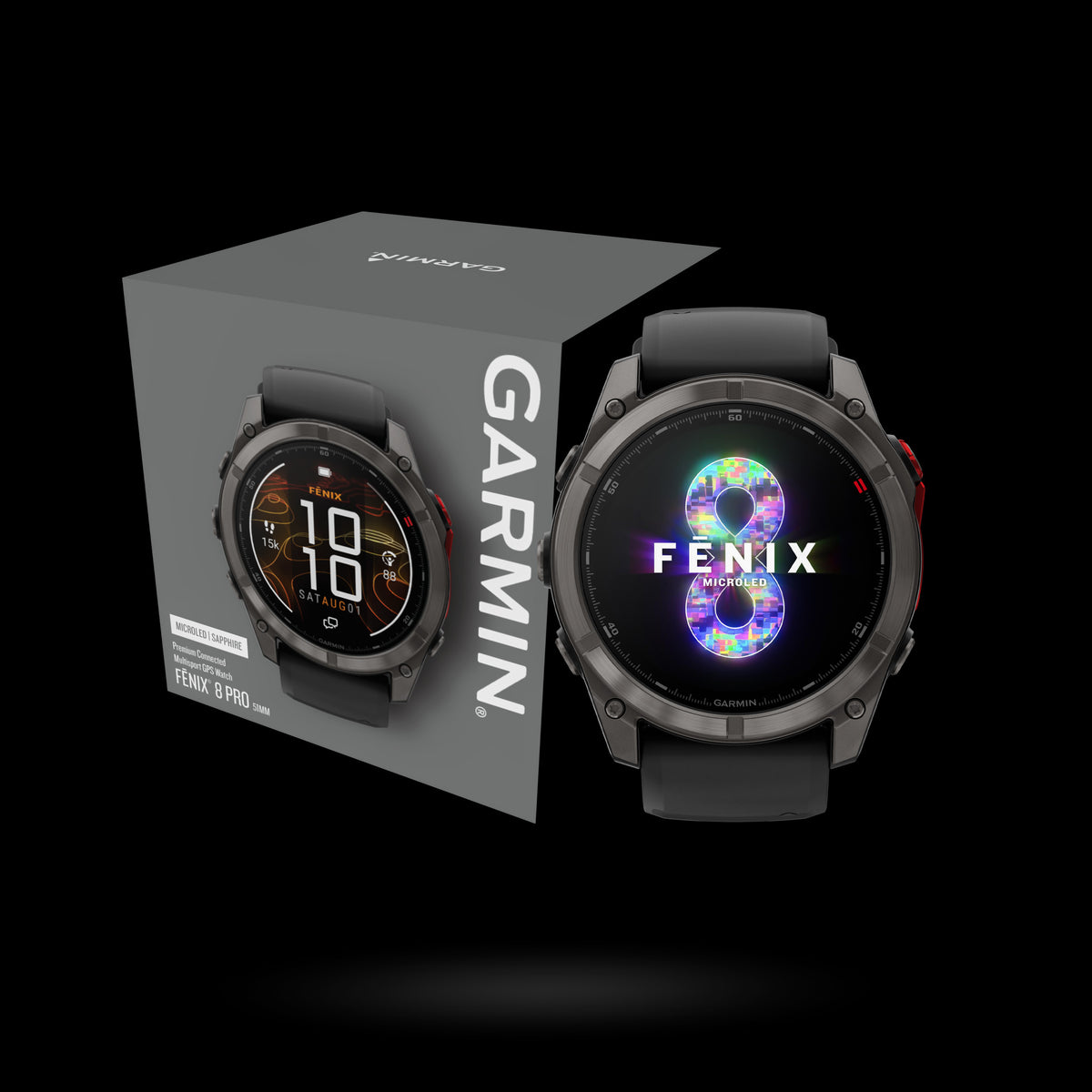 Garmin - fēnix® 8 PRO - 51 mm MICROLED