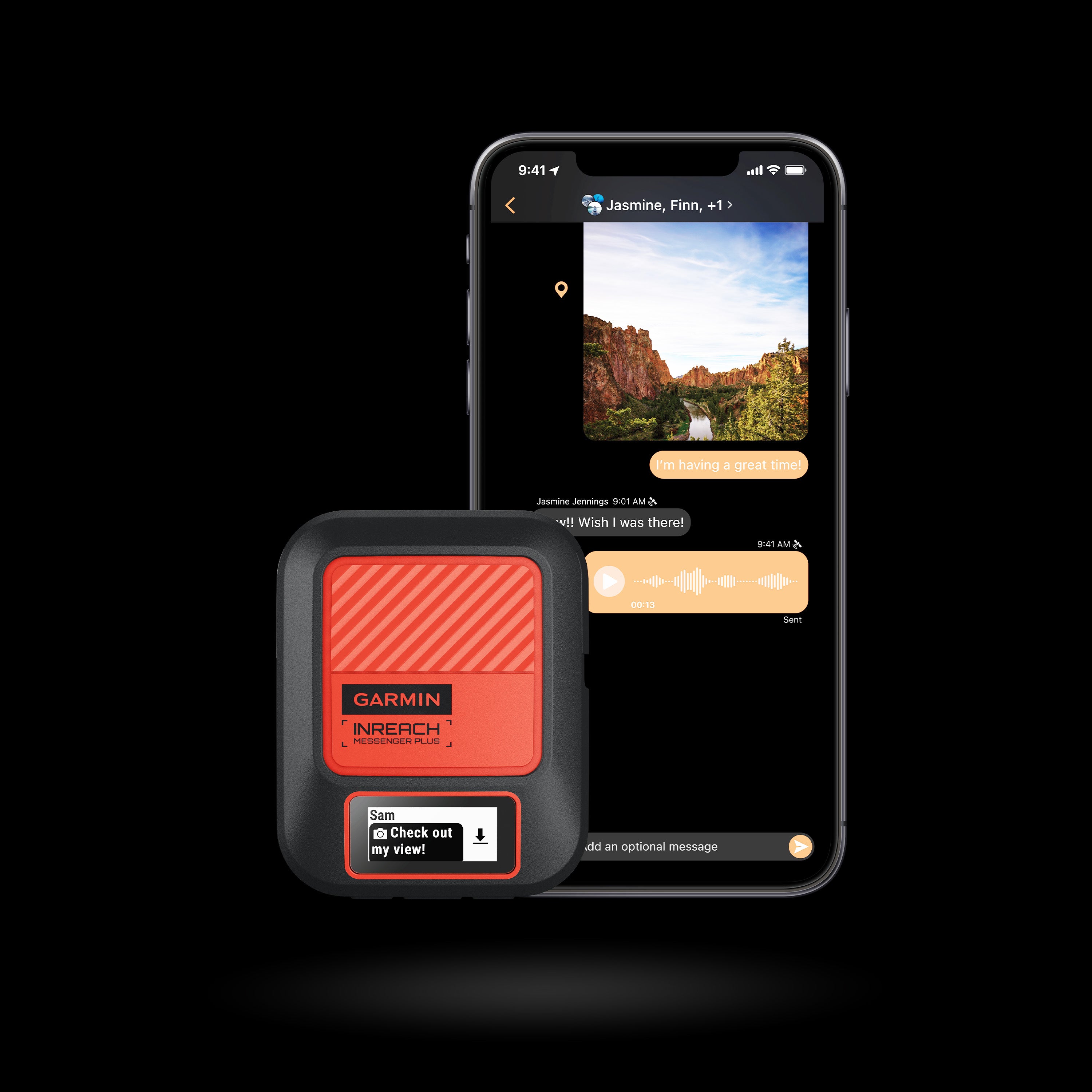 Garmin - inReach® Messenger Plus