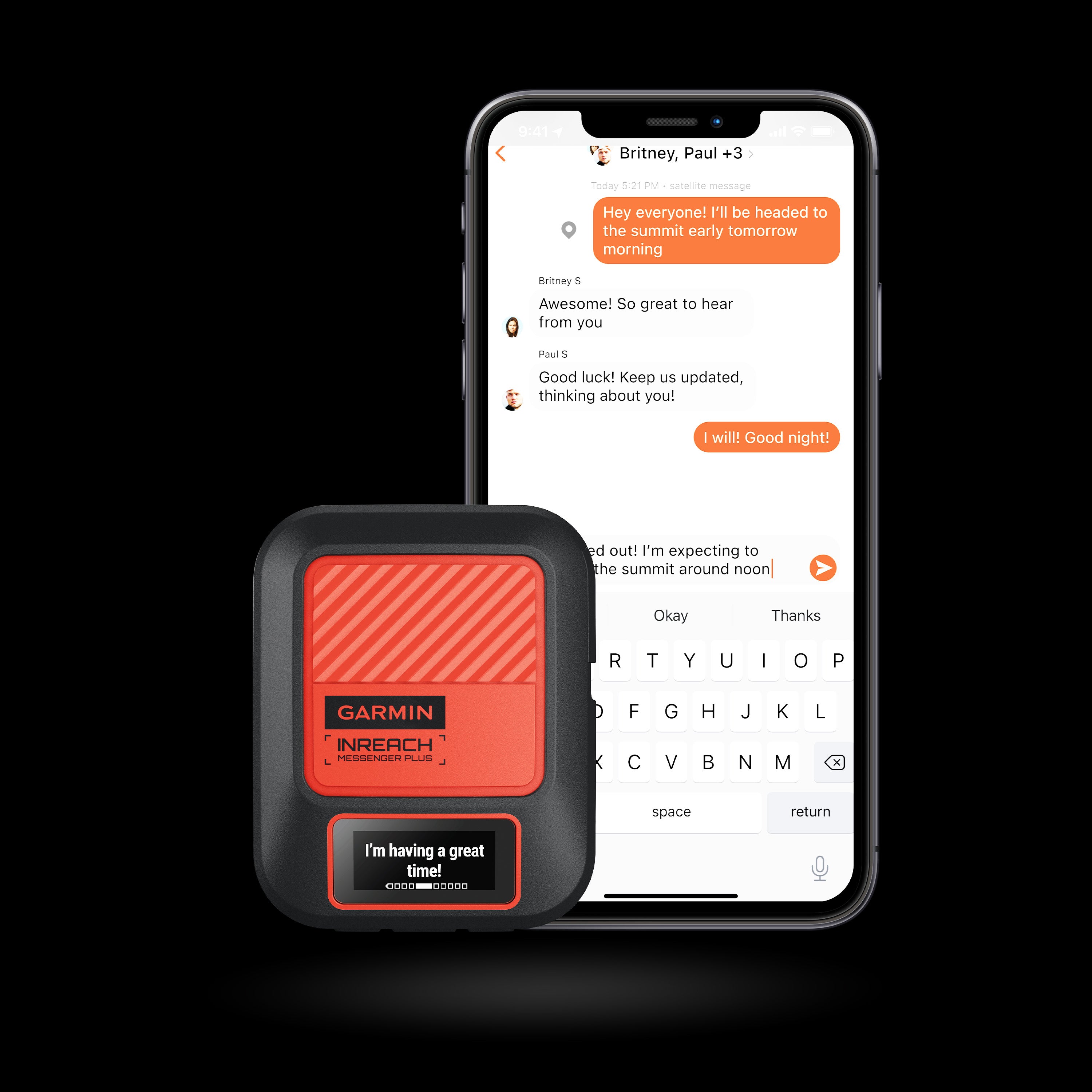 Garmin - inReach® Messenger Plus