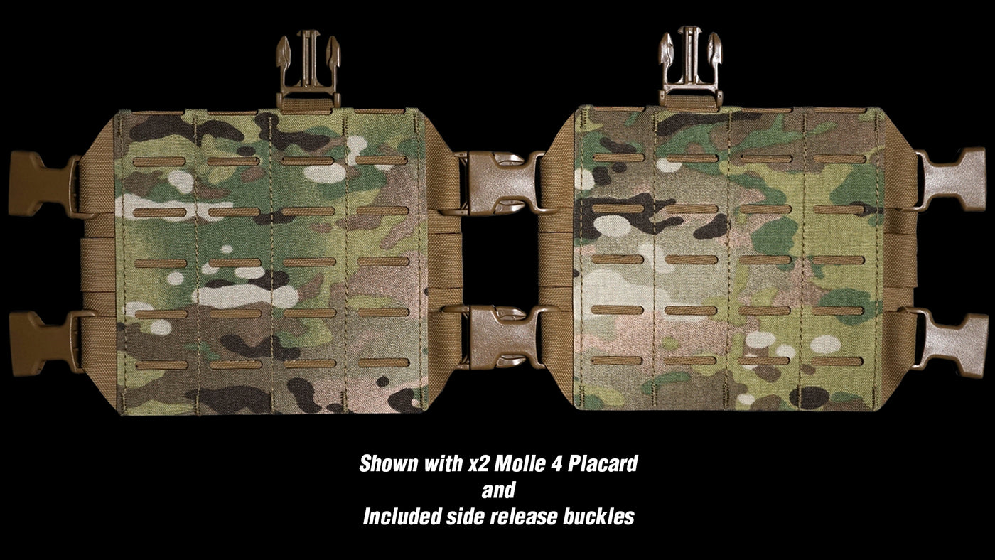 Molle 4 Placard