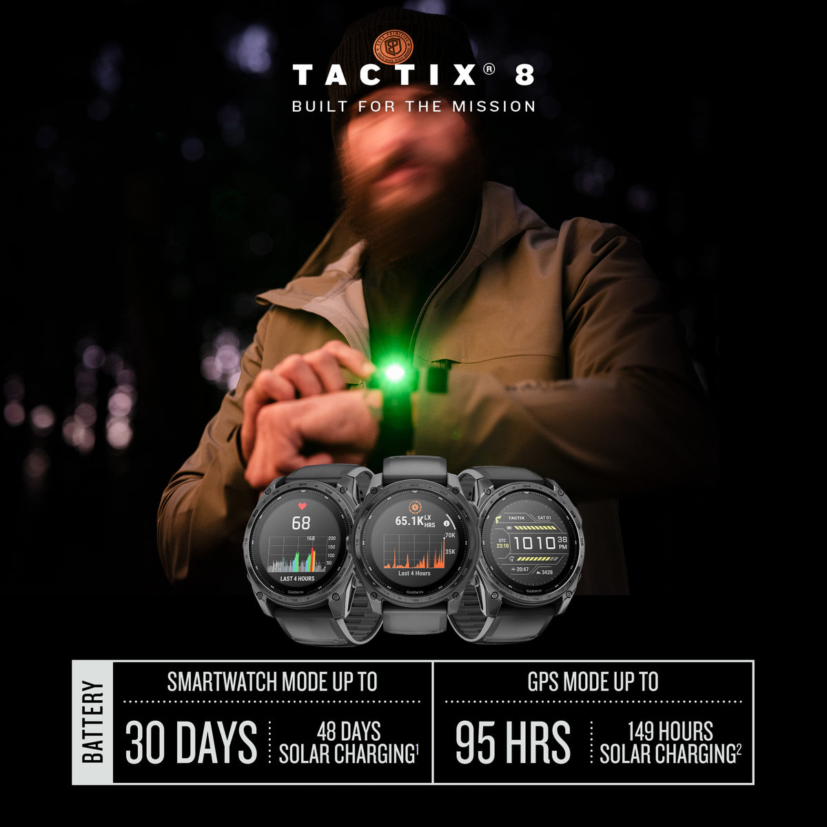 Garmin - Tactix® 8 - 51 mm SOLAR