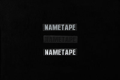 Laser Cut Name Tape